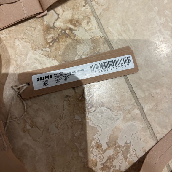 NWT Skims Unlined Balconette Bra - Picture 9 of 9